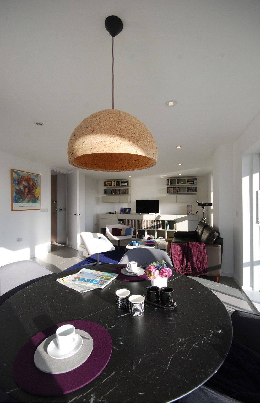 Minimal yet warm Scandinavian design in Clerkenwell | Livingroom  | Interior Designers